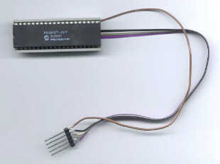 DIL-40-Adapter für ICSP