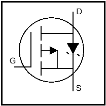 Schaltregler Bauteilkunde, P-Kanal-MOSFET