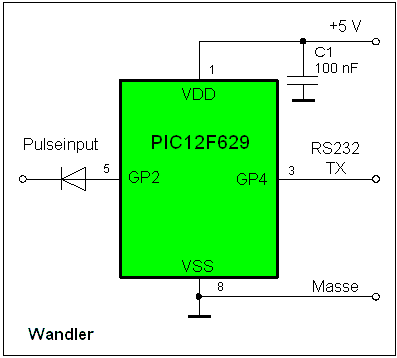 Wandler Stromlaufplan